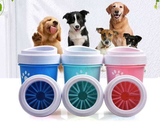 Silicone Dog Paw Cleaner and Care Product